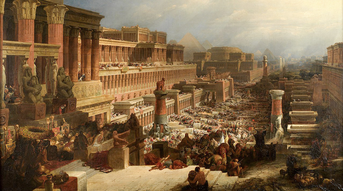 Israelites leaving Egypt - David Roberts